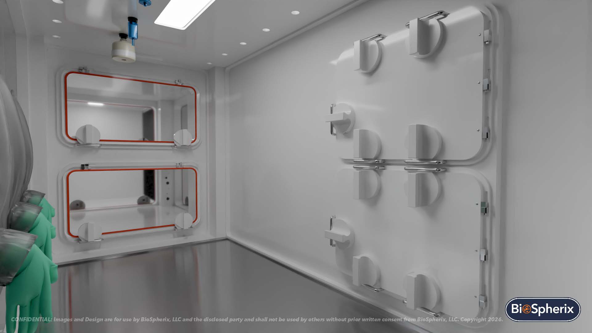 Small Xvivo System Inside Processing Chamber